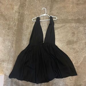 Tobi black mini dress